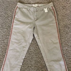BNWT Anthropologie Khaki Pants